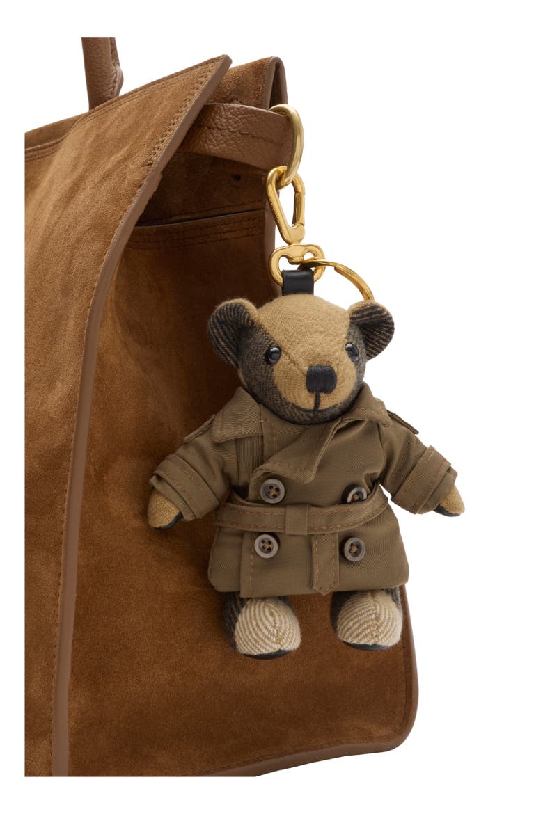 Thomas Bear Charm, Alternate, color, Juniper green