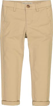 Hope & Henry Boys' Organic Skinny Stretch Chino, Toddler