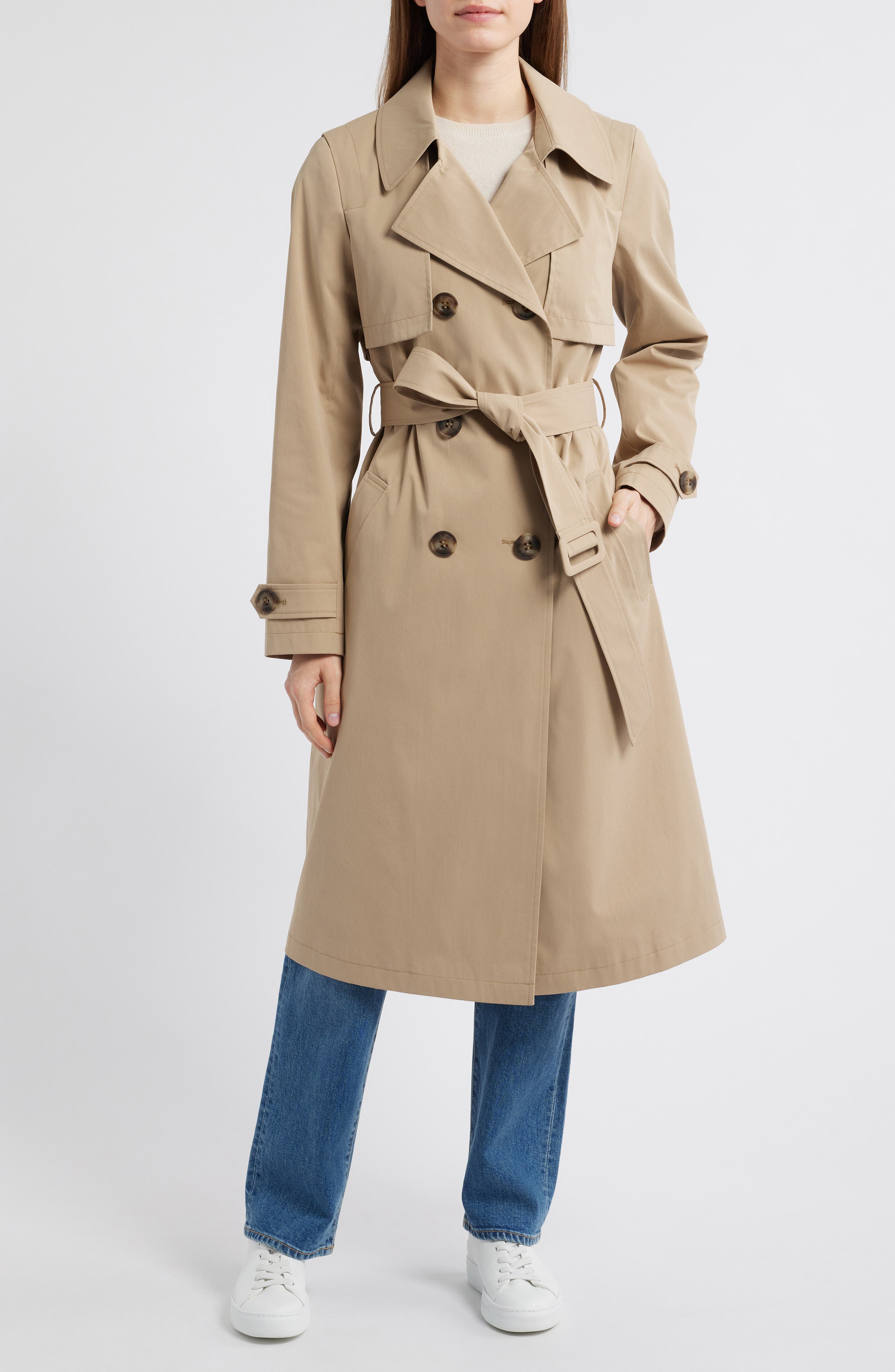 Double Breasted Trench Coat