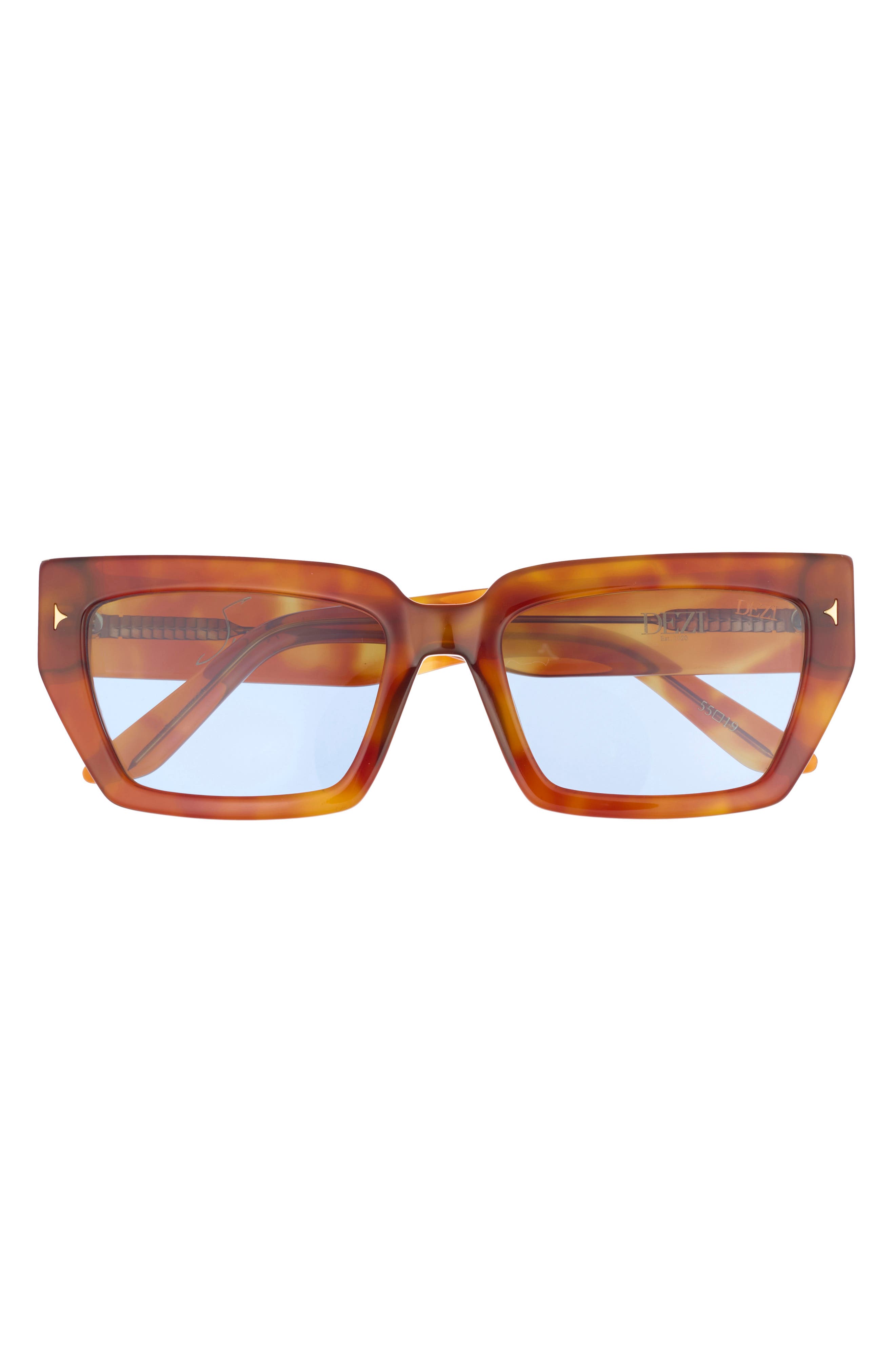 ORANGE TORTOISE / BLUE