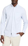 Faherty Cotton Blend Oxford Button-Down Shirt