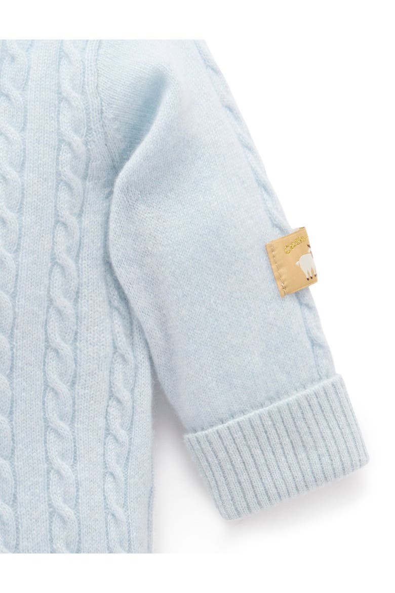 Baby Boy Cashmere Jumper, Alternate, color, Pale Blue Melange
