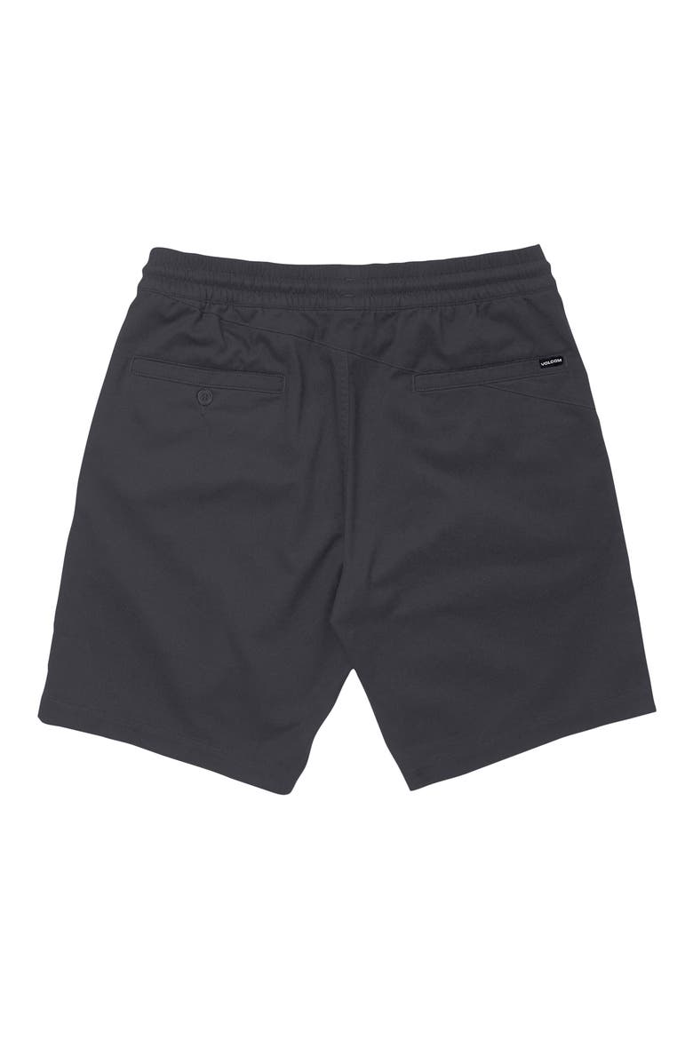 Frickin' Elastic Waist Shorts, Alternate, color, CHARCOAL