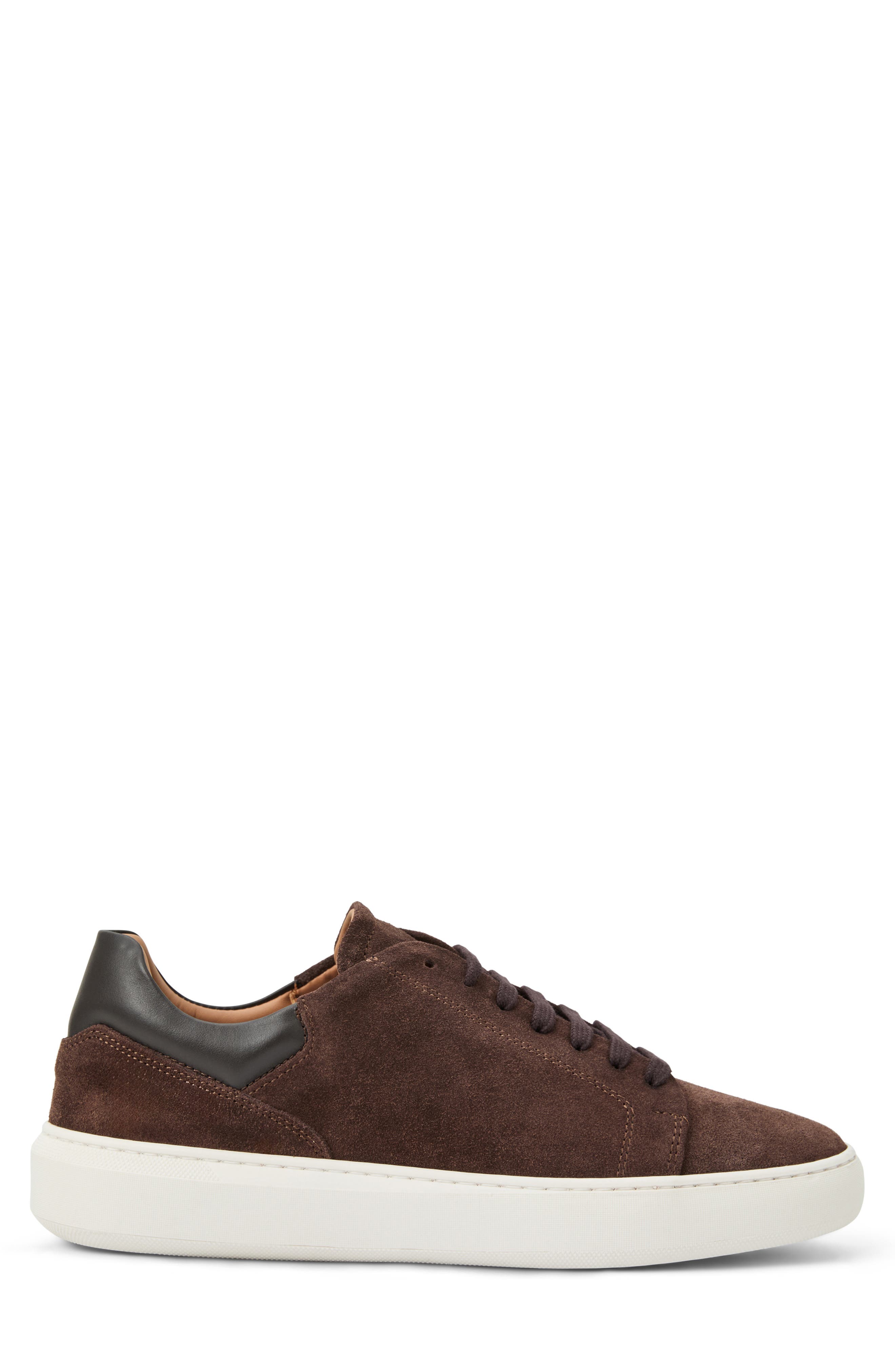 Salvatore Sneaker, Alternate, color, BROWN SUEDE