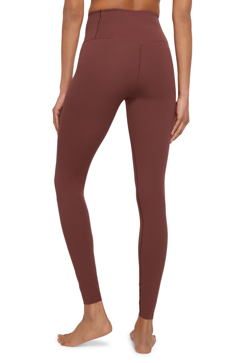 Nike Zenvy Dri-FIT High Waist Leggings, Alternate, color, Dark Pony/ Black