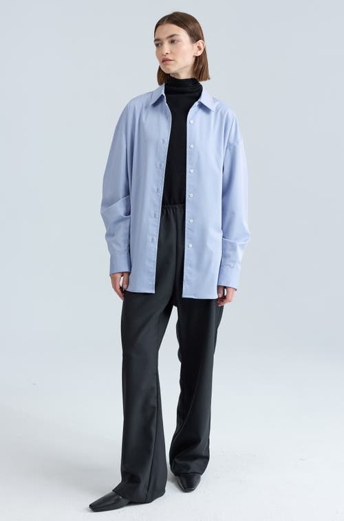 Almina Concept Wool Pants In Blue