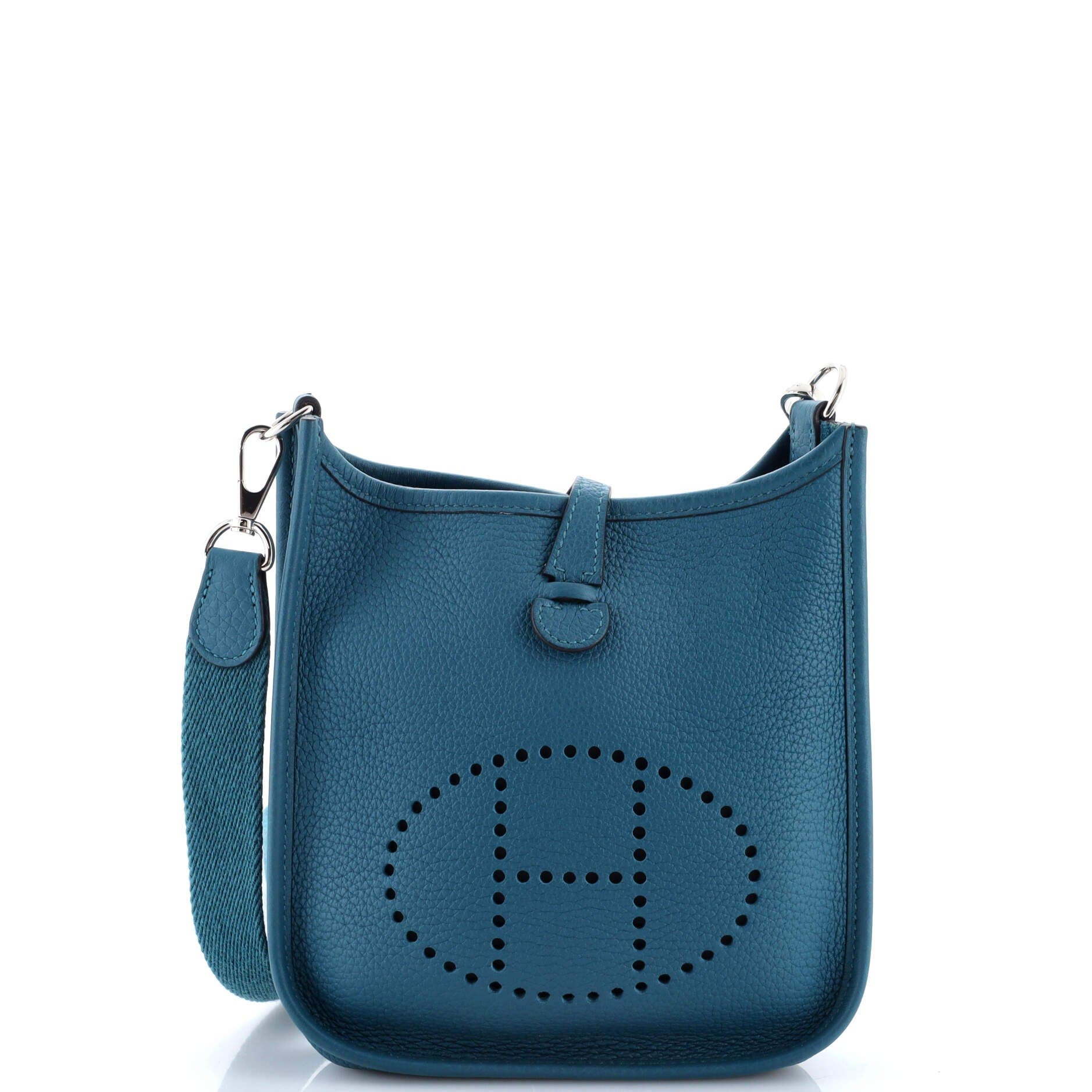 Pre-Owned Hermes Evelyne Bag Gen III Clemence TPM, Main, color, 