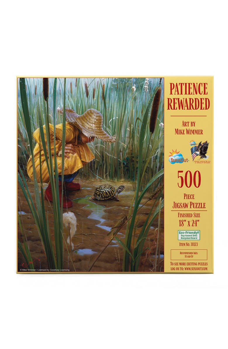 Sunsout Patience Rewarded 500 piece Jigsaw Puzzle for Adults, Alternate, color, Multicolor