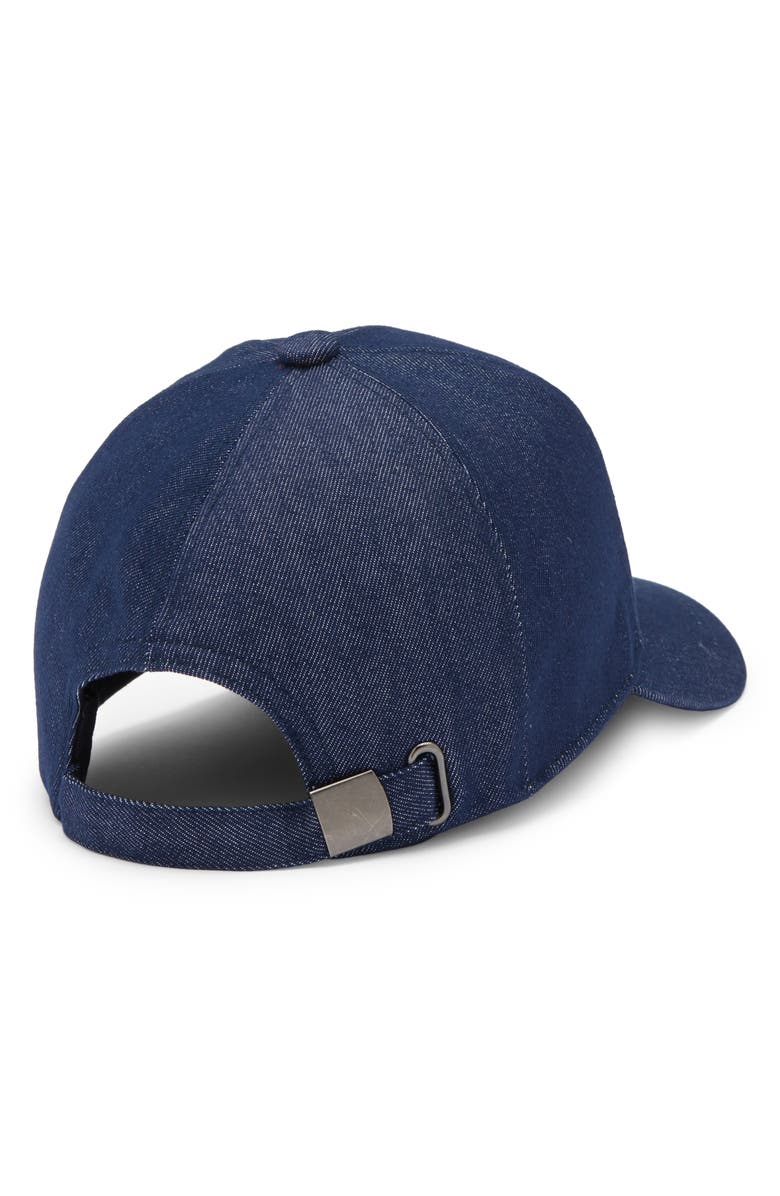 Nordstrom Denim Baseball Hat, Alternate, color, Dark Blue