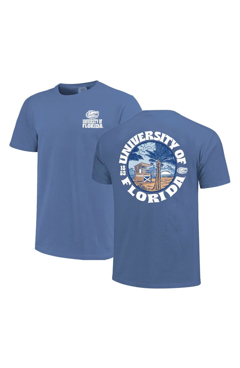 IMAGE ONE Men's  Royal Florida Gators Comfort Colors Thick Lined Landscape T-Shirt, Main, color, Royal