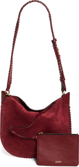 Oskan XO Capsule Suede Shoulder Bag