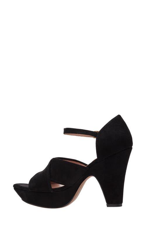 Linea Paolo Imogene Platform Sandal In Black