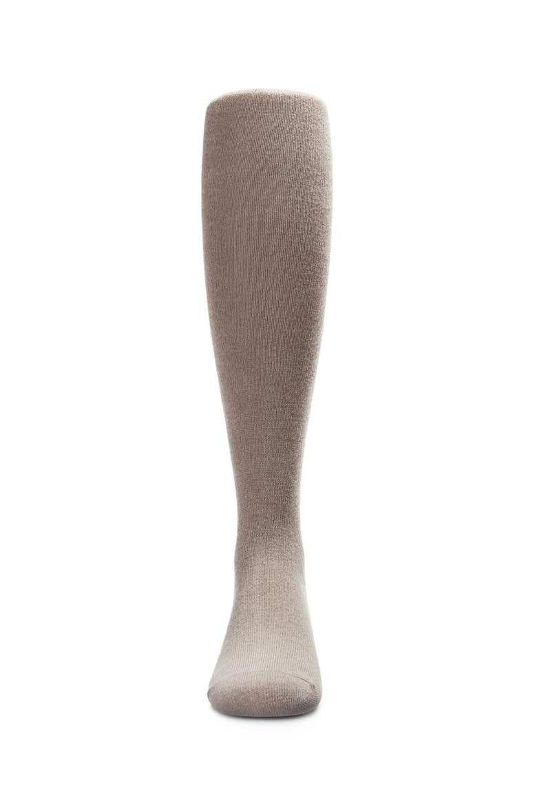 Soft Pima Cotton Opaque Tights, Alternate, color, Taupe