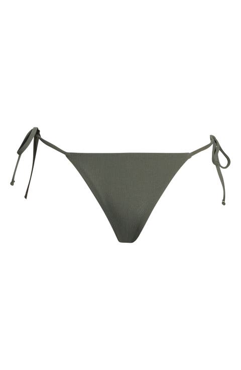 Sunning Side Tie Bikini Bottoms
