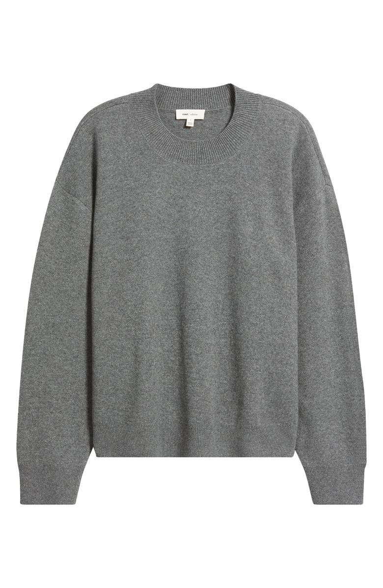 Mavi Jeans Crewneck Sweater, Alternate, color, Dark Grey Melange