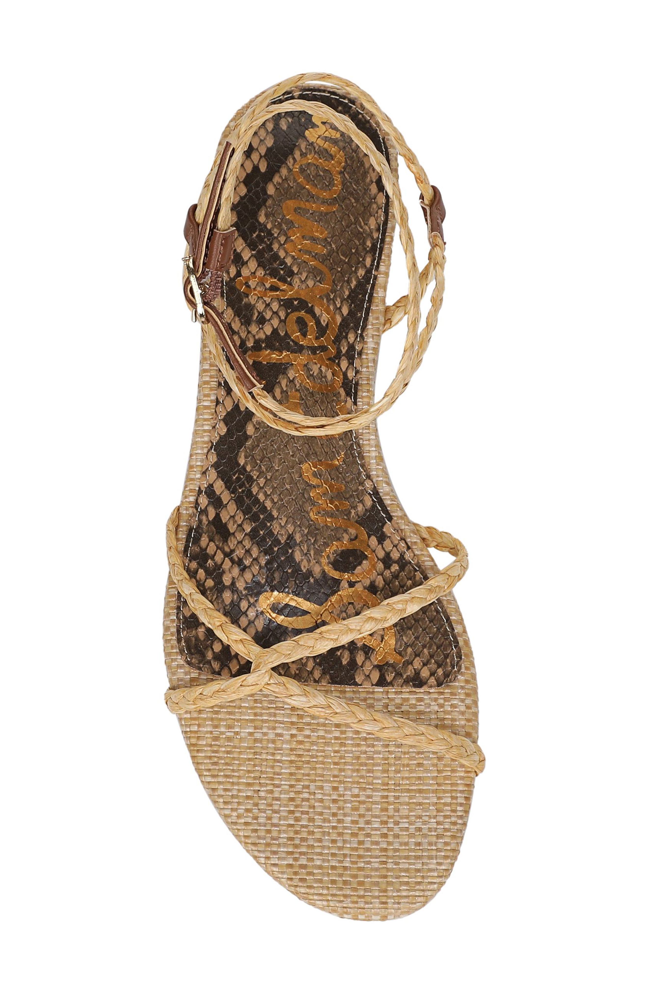 Sam Edelman Ellina Ankle Strap Sandal, Alternate, color, 