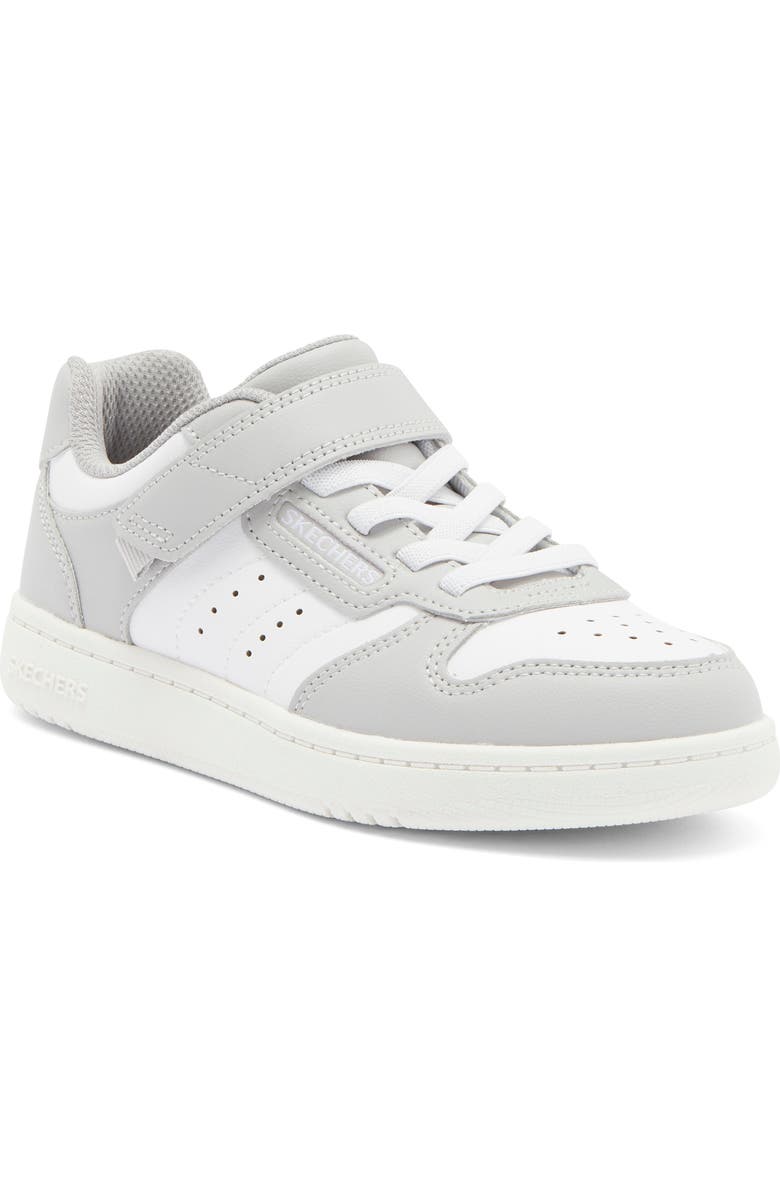 SKECHERS Kids' Quick Street Sneaker, Main, color, Light Gray/ White