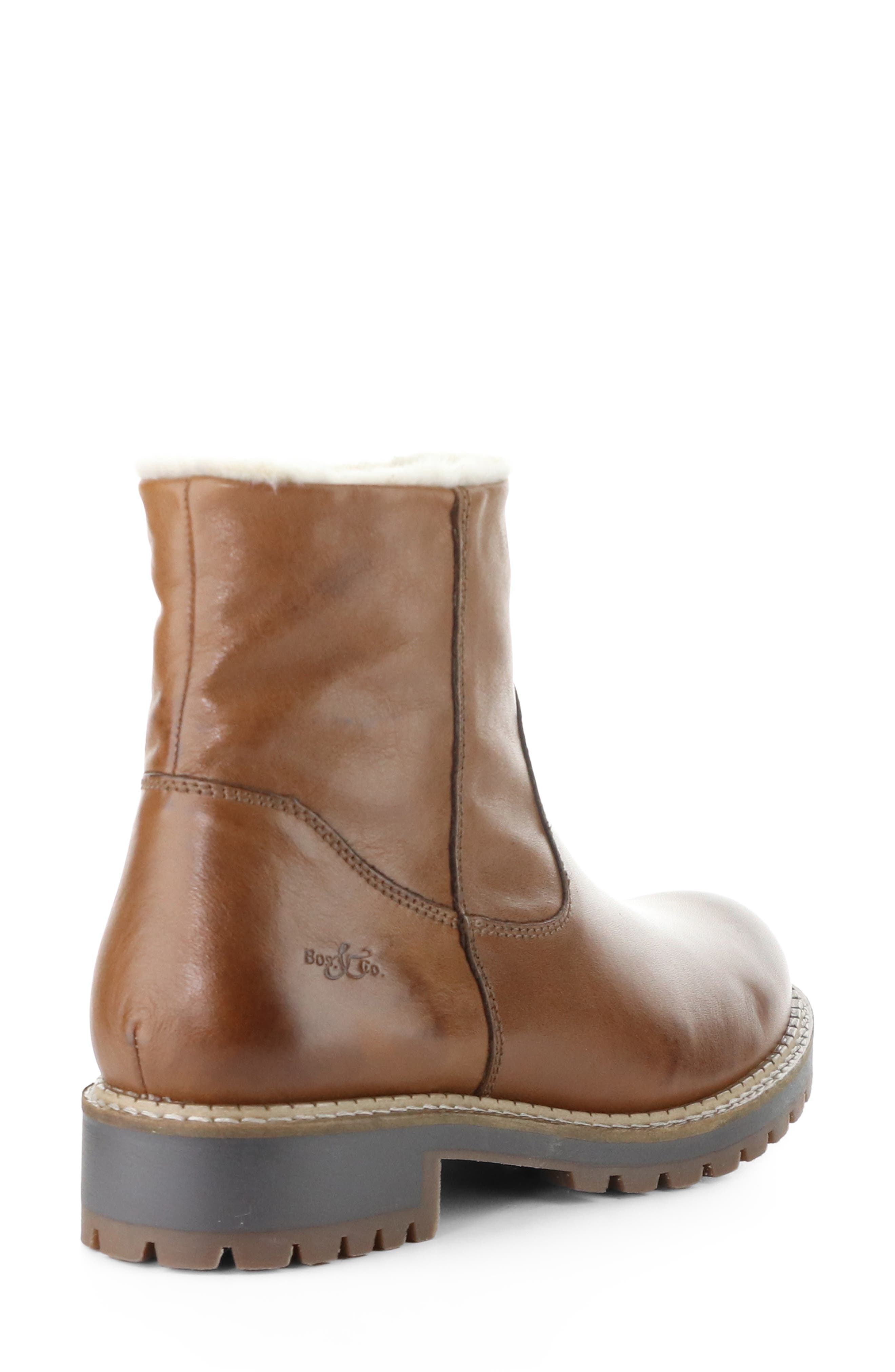Calib Waterproof Bootie, Alternate, color, RICH TAN/ BRUSHED FEEL