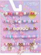 Capelli New York Kids' Set of 5 Dream Horse Stretch Bracelets