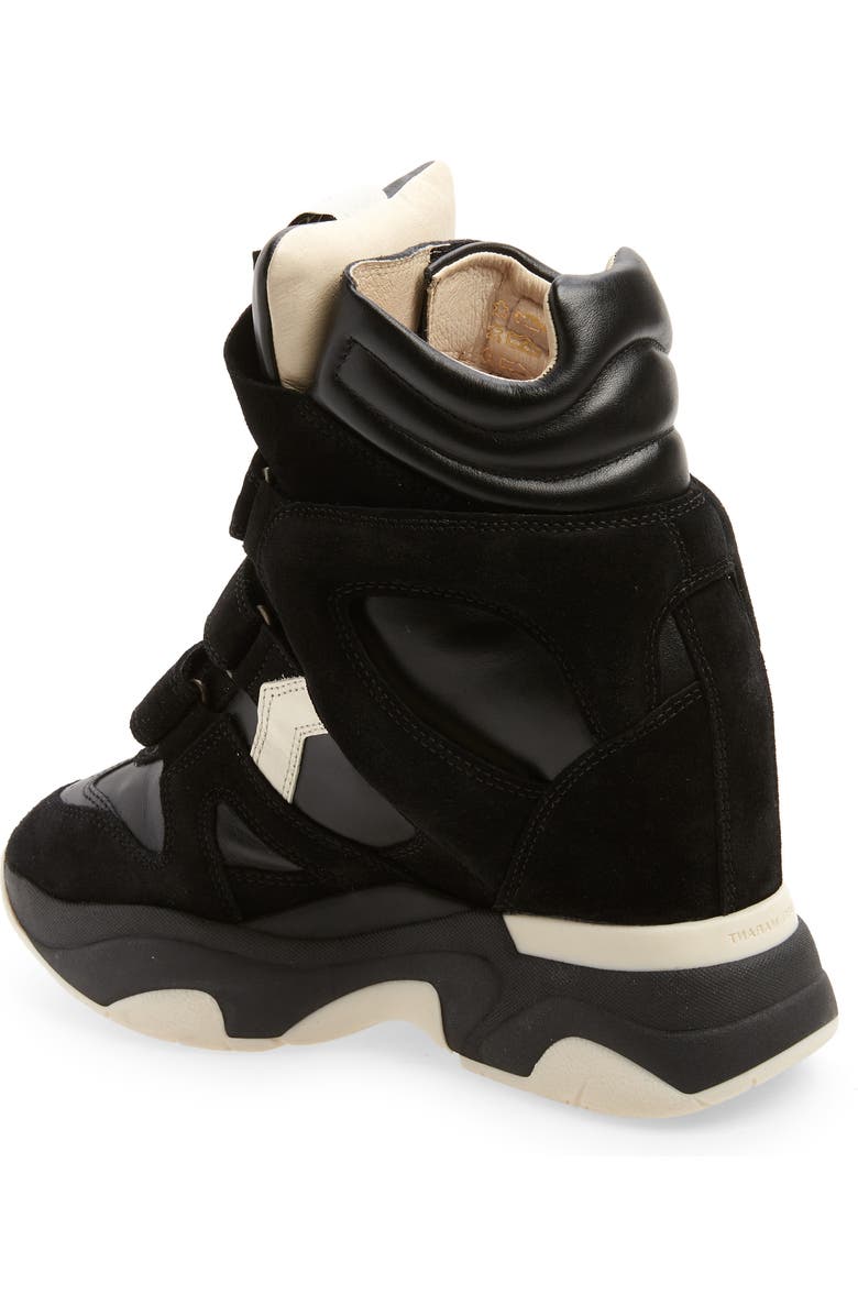 Isabel Marant Balskee Wedge High Top Sneaker, Alternate, color,