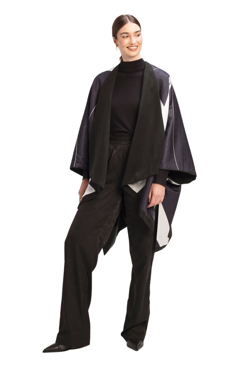 DIARRABLU Amy Reversible Poncho, Alternate, color, 