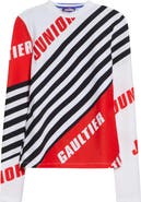 Jean Paul Gaultier Junior Print Jersey Bike T-Shirt