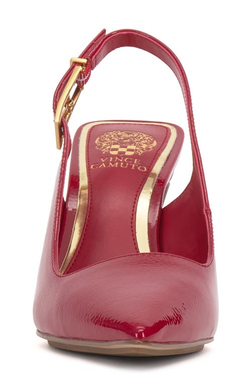 Vince Camuto Brendie Slingback Pump In Red