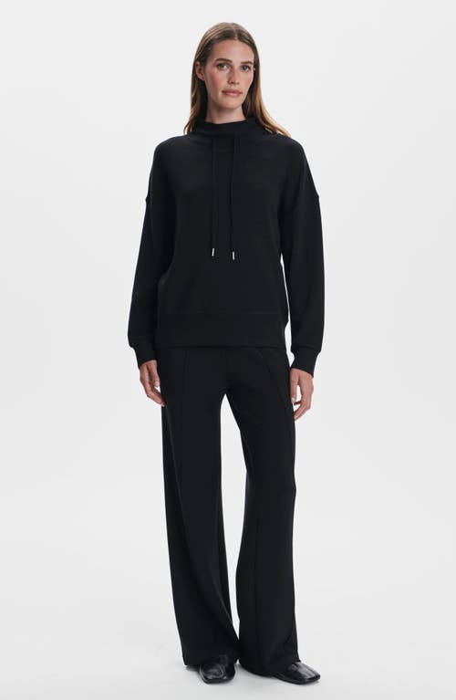 Varley Oakdale Drawstring Sweatshirt In Black