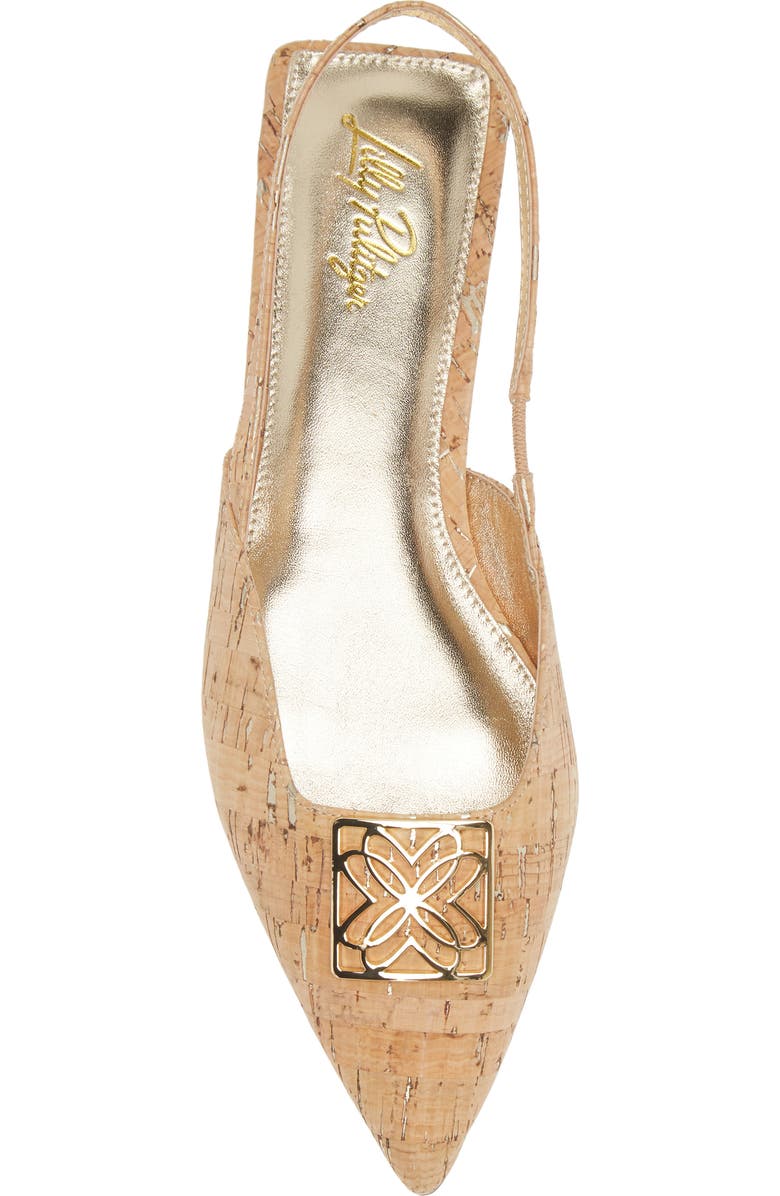 Lilly Pulitzer<sup>®</sup> Brit Pointed Toe Slingback Flat, Alternate, color,