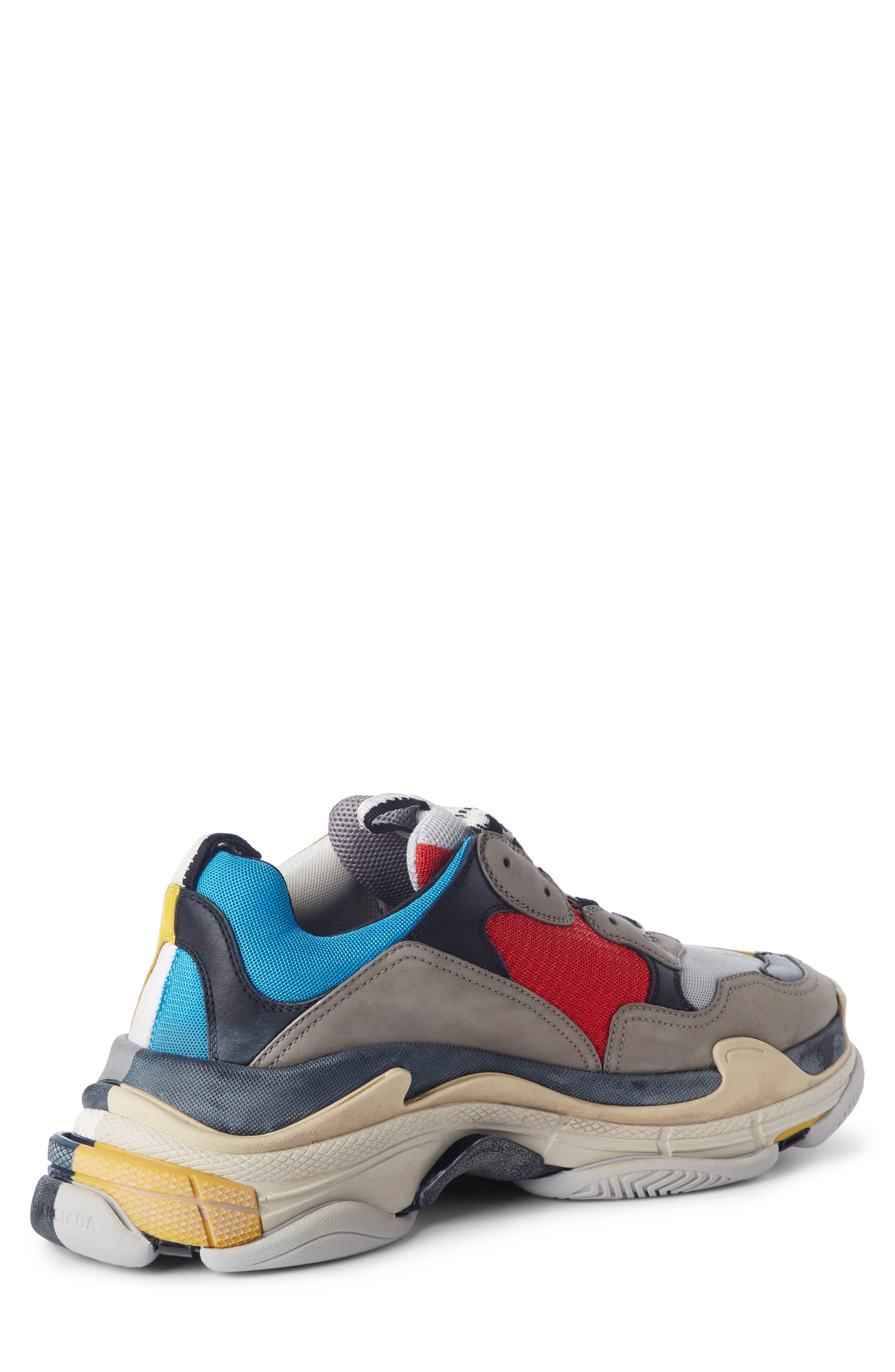 Balenciaga Triple-S Split Sneaker, Alternate, color, 