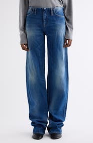 Acne Studios Puga No Waistband Denim Jeans
