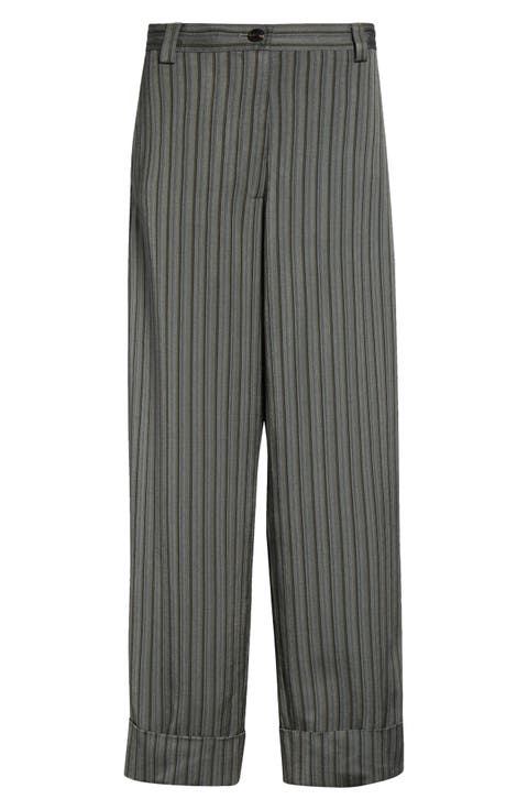 Pakora Multistripe Fluid Cuffed Pants