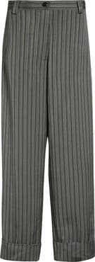 Dries Van Noten Pakora Multistripe Fluid Cuffed Pants