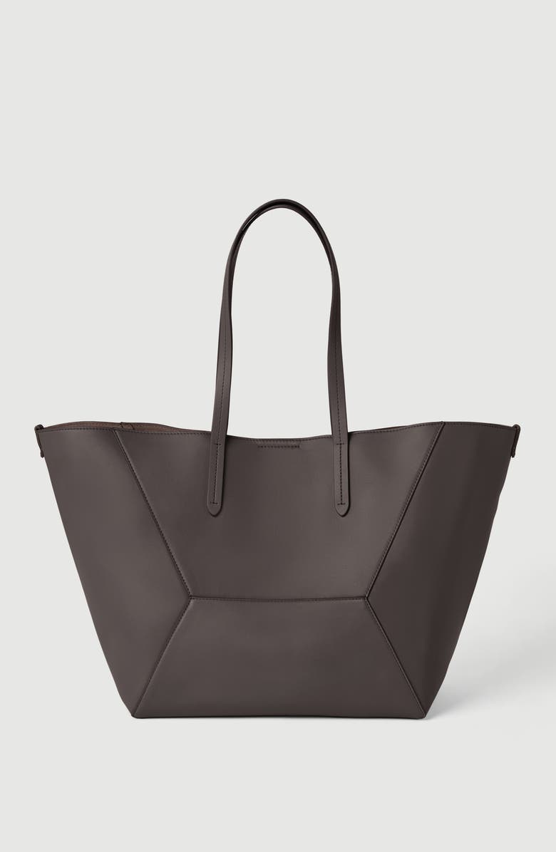 Brunello Cucinelli Calfskin BC Duo bag, Alternate, color,