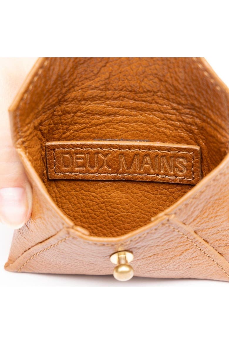 Coin Pouch, Alternate, color, Cognac