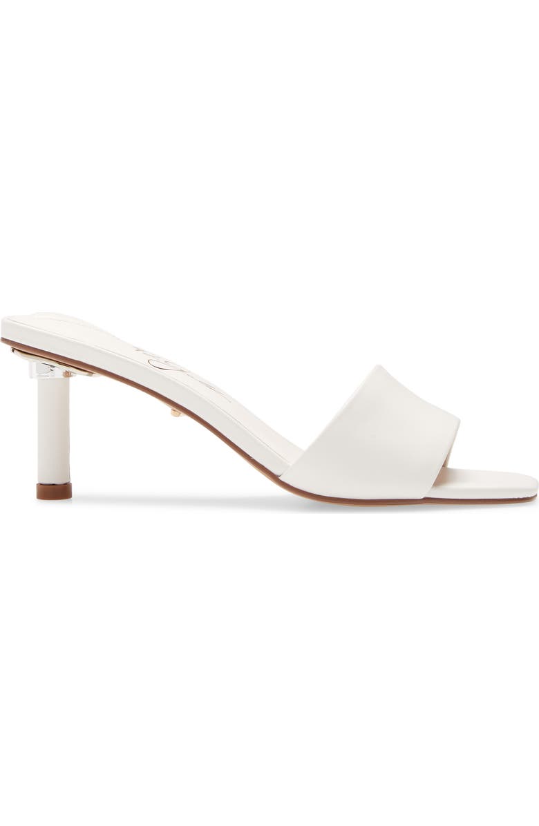 42 Gold Lilith Slide Sandal, Alternate, color, White