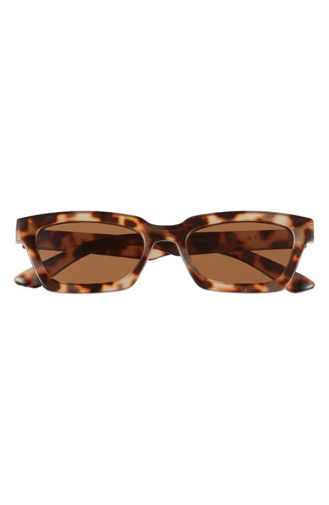 Sculptor 50mm Rectangular Sunglasses