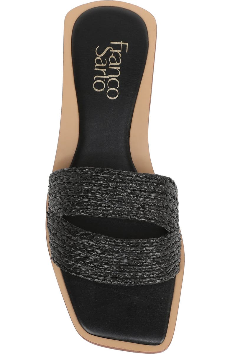 Franco Sarto Emilana Slide Sandal, Alternate, color, Black