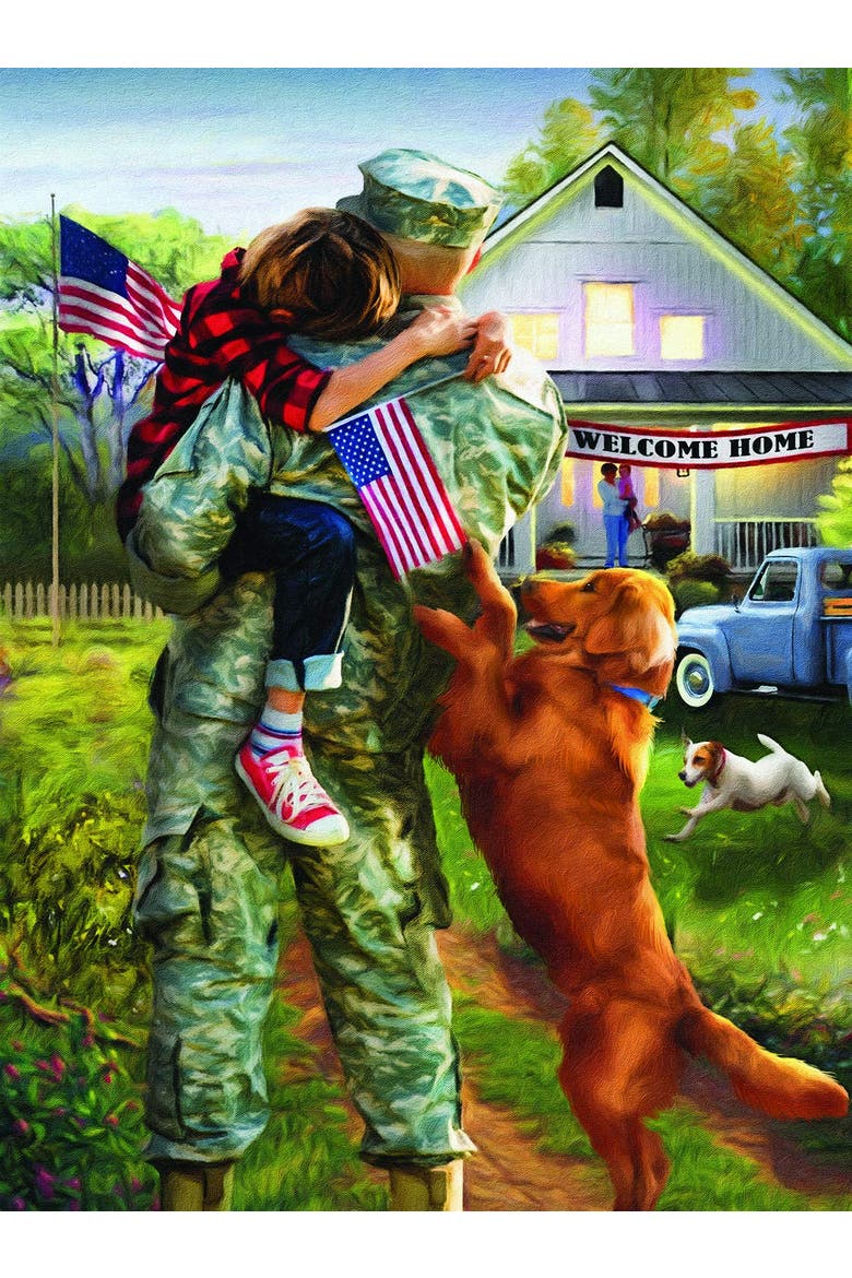 A Warm Welcome Home 1000 piece Jigsaw Puzzle for Adults, Alternate, color, Multicolor