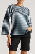 Universal Standard Montauk Breton Stripe Top