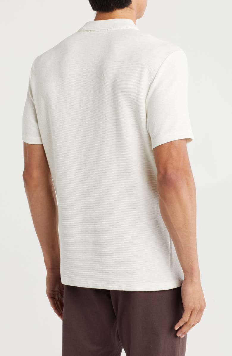 WESTZEROONE Rick Short Sleeve Polo, Alternate, color, White