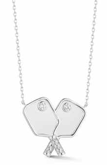 Pickleball Pendant Necklace