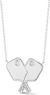 SPHERA MILANO Pickleball Pendant Necklace