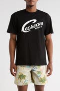 ICECREAM Script Logo Graphic T-Shirt