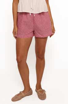 Petal & Pup Libby Gingham Shorts