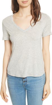 Veronica Beard Cindy V-Neck T-Shirt