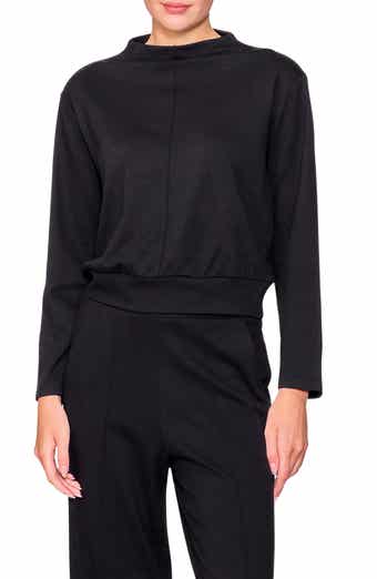 MELLODAY Funnel Neck Pullover
