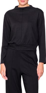 MELLODAY Funnel Neck Pullover