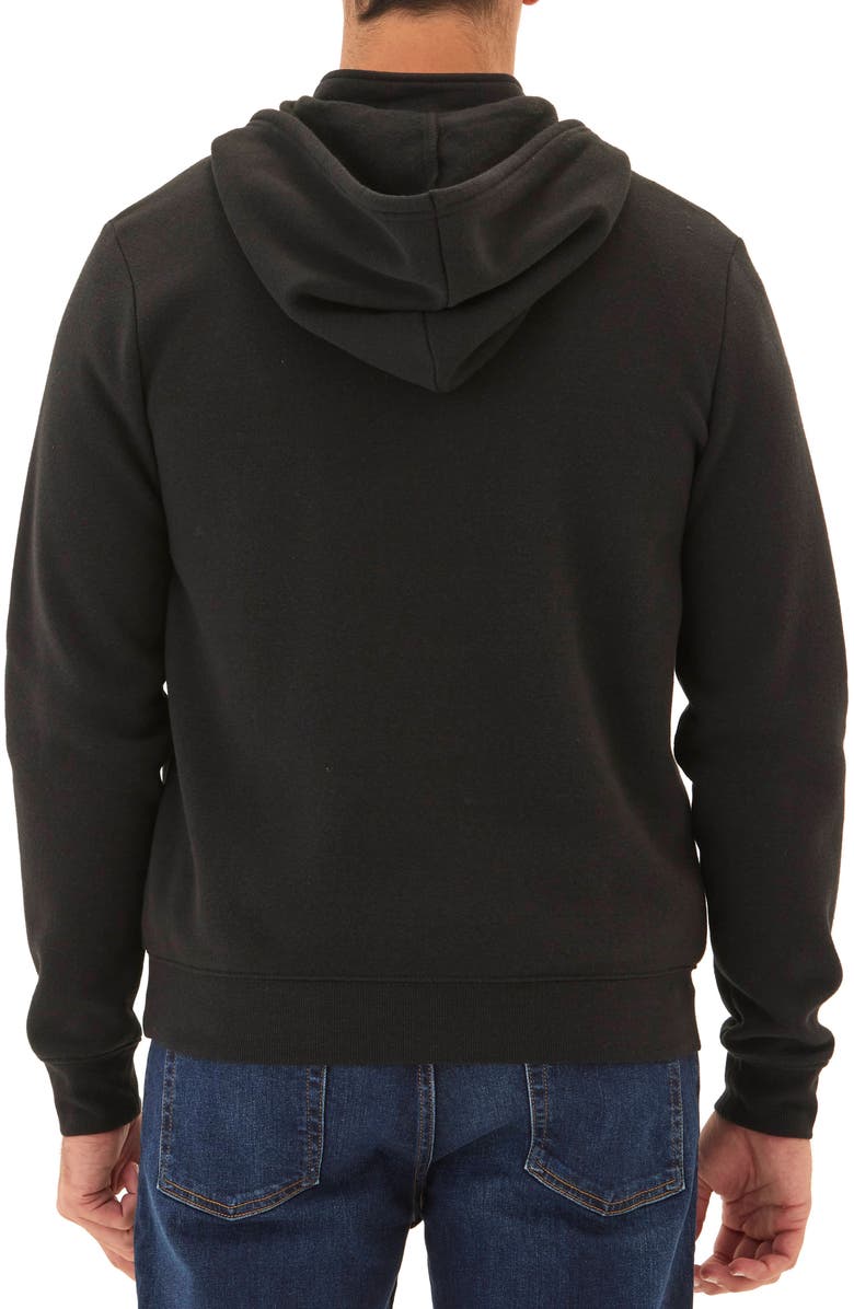 Threads 4 Thought Dante Triblend Fleece Zip Hoodie, Alternate, color, Black