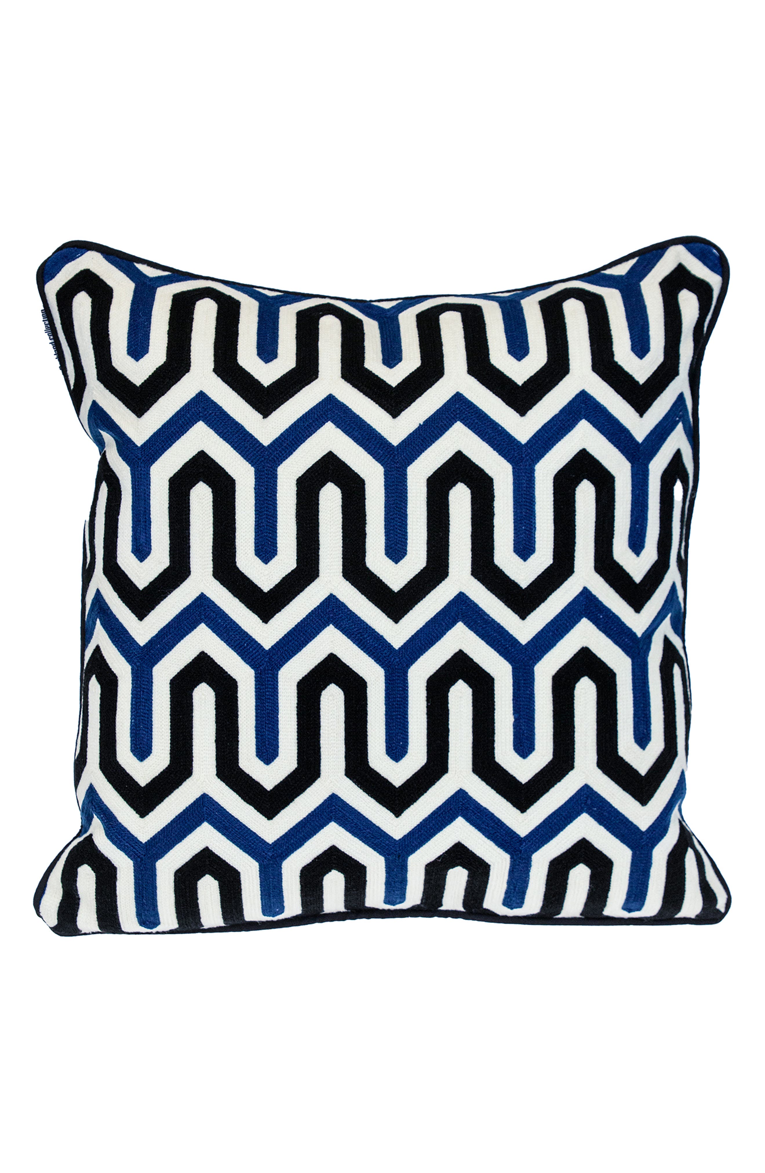 PARKLAND COLLECTION Machu Embroidered Throw Pillow